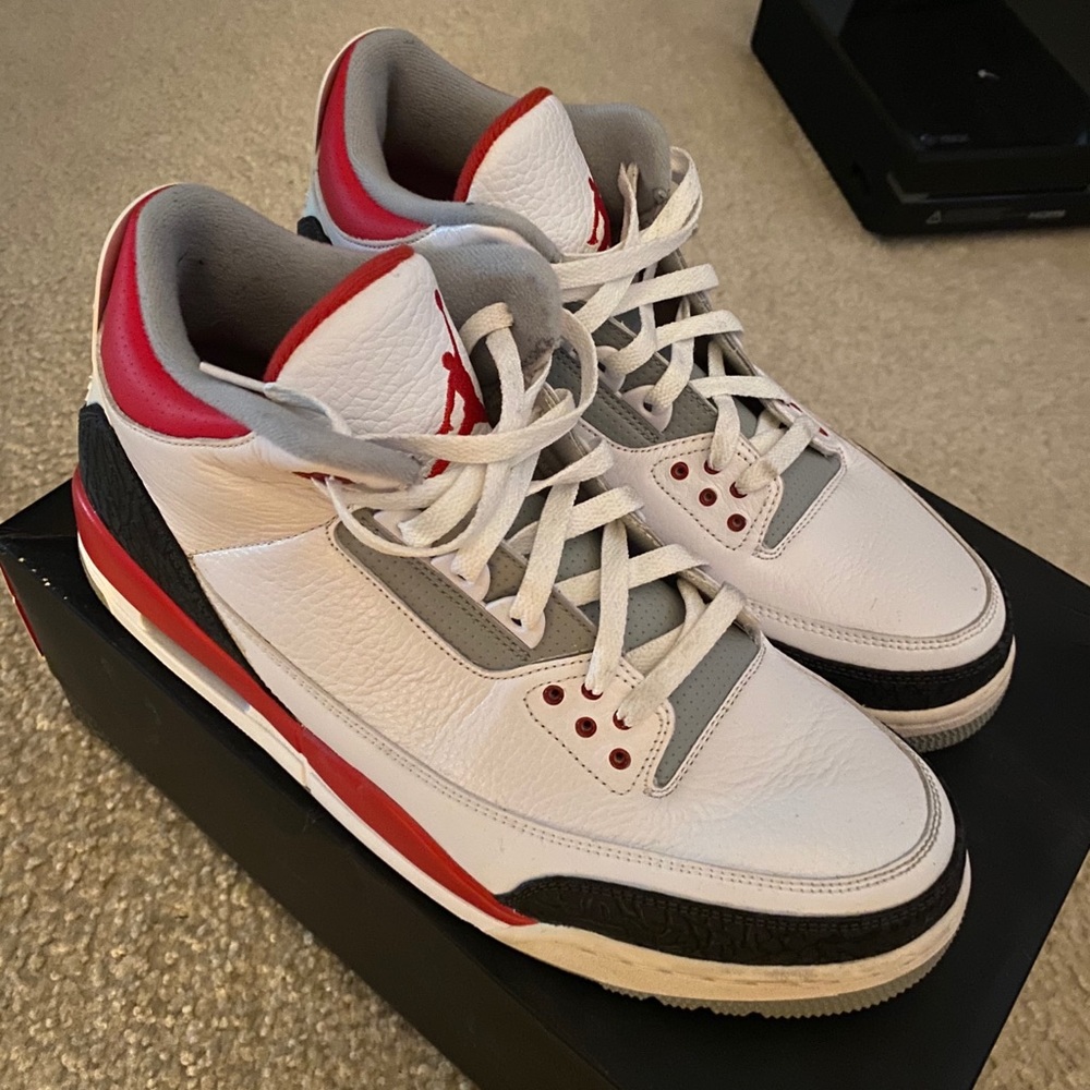Jordan Fire Red 3’s